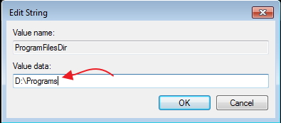 change-default-installation-dir
